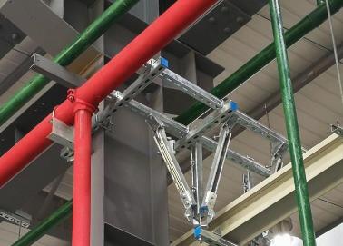 海口市该抗震支架的整体式支吊架结构协调性好